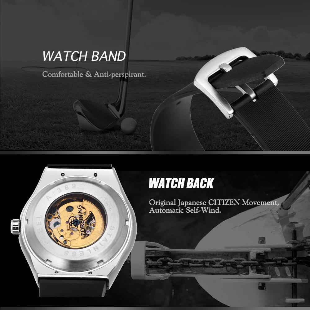 Boulon Silver — Automatic Skeleton Watch