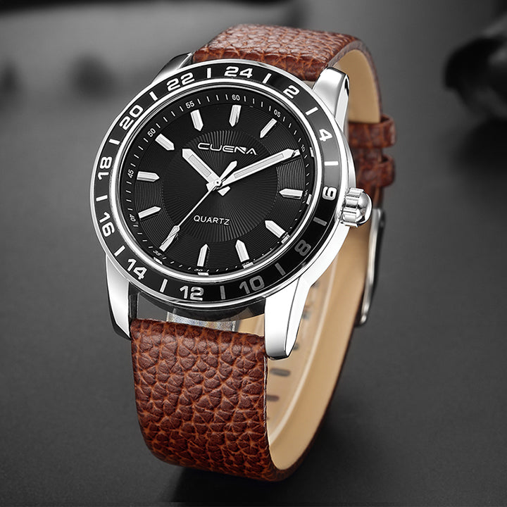 Time Master — Minimalist Black Watch