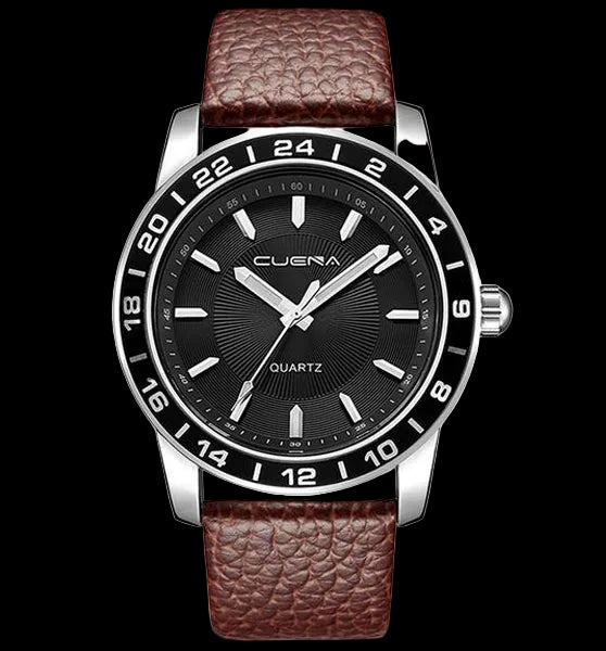 Time Master — Minimalist Black Watch
