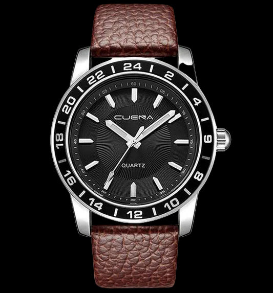 Time Master — Minimalist Black Watch