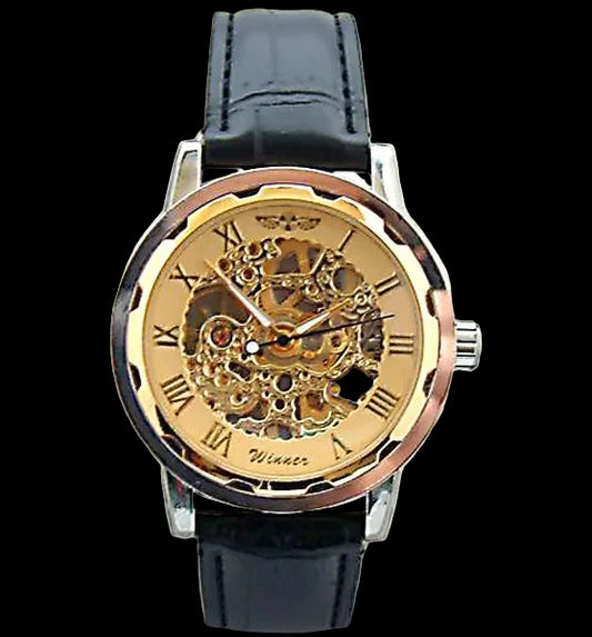 Winner — Gold Skeleton Watch